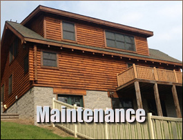  Goldsboro, North Carolina Log Home Maintenance